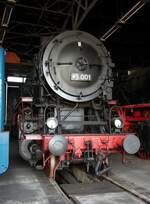 43 001 im Sächischen Eisenbahnmuseum Chemnitz am 19.04.2017.