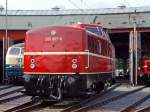 Eine weitere Ansicht...

Die 280 007-6 der DP Deutsche Privatbahn (Altenbeken), ex DB V 80 007 am 17.08.13 in Siegen beim Lokschuppenfest vom Südwestfälischen Eisenbahnmuseums.
