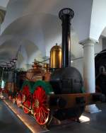 Die Saxonia im Verkehrsmuseum Dresden am 19.04.2015.