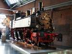 98 001 der Windbergbahn im Technikmuseum in Chemnitz am 19.04.2017. 