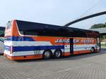 Van Hool TX17 von Janssen Reisen aus Deutschland im Stadthafen Sassnitz.