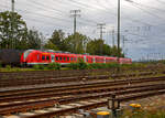 Der fünfteilige Alstom Coradia Continental mit modifiziertem Kopf  1440 234 / 1440 734 der DB Regio NRW fährt am 04.09.2020, als RE 8  Rhein-Erft-Express  (Koblenz - Köln -