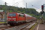   Bis Mitte August 2014 ist für den RE 9 (rsx - Rhein-Sieg-Express) in Niederschelden Endstation, der Grund dafür ist der Weiterbau der Hüttentalstraße (HTS) als B 62.