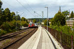 Die 101 138-6 (91 80 6101 138-6 D-DB) mit der kalten Siemens Vectron Dual Mode 248 507 (90 80 2248 507-6 D-DB) am Haken, beide der DB Fernverkehr AG, fahren am 09 August 2026 als Lokzug (Lz) durch