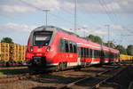 442 355 als S2(Gstrow-Warnemnde)bei der Einfahrt in Rostock-Bramow.14.08.2017