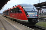 642 578 am Morgen des 07.03.2020 im Rostocker Hbf.