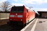 DB Regio BR 146 125-0 In Bremerhaven HBF am 12.02.2011 .