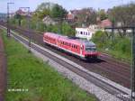 610 008-5 verl�sst Regensburg mit einer RB N�rnberg.