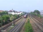 Ein RE M�nchen verl�sst Regensburg HBF.