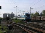 183 002 verl�sst Regensburg mit dem ALX87019 nach M�nchen.