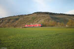 440 814-2 als RB 53 RB58067 Jossa - W�rzburg kurz vor Th�ngersheim.