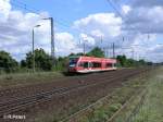 646 005 kommt aus Berlin-Sch�nefeld zur�ck in Saamund eingefahren.
