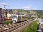VT 013 durchf�hrt Oberwesel mit einer RB nach Mainz.