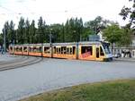 Stra�enbahn / Stadtverkehr; Augsburg;   Combino Nr.863 bei der Shertlinstra�e in Augsburg am 30.07.2011.
