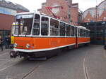 Stra�enbahn / Stadtverkehr Berlin; KT 4 D Nr.219 481-3 von CKD Tatra Baujahr 1986 im Betriebshof K�penick in Berlin am Tag der offenen T�r am 08.09.2018.
