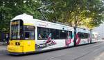 Stra�enbahn / Stadtverkehr; Berlin;    GT 6 N-U Nr.1512 von AEG Baujahr 1994 in Berlin am 08.09.2018.
