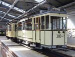Straßenbahn / Stadtverkehr; Berlin;   U 3 L Nr.3110 von NAG Baujahr 1923 im Betriebshof Köpenick in Berlin m 08.09.2018.