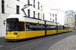 Straßenbahn / Stadtverkehr; Berlin;     GTNO Nr.1250 von AEG Baujahr 1995 am Hackeschen Markt in Berlin am 12.09.2018.