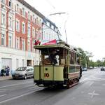 Rangierfahrt T 2 Nr.10 von Herbrand Baujahr 1903 in Berlin Köpenick am 08.09.2018.