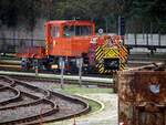 U-Bahn Berlin; Schweißzug SA 98 Nr.4079 Typ 2x ATw + 2x Lore ZR von Schalke und Waggon Union Baujahr 1995; auf beiden Profilen einsetzbar, auf dem Betriebsgelände Olympiagelände Berlin