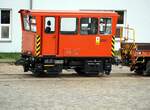 U-Bahn Berlin; Spitzenwagen Nr.4155 Typ SP82 von Schalke Baujahr 1982 auf dem Betriebsgelände Olympiagelände Berlin am 21.10.2019.