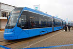   Siemens Rail Systems präsentierte auf der InnoTrans 2014 in Berlin (26.09.2014) auf dem Freigelände den MVG 2806 (Münchner Verkehrsgesellschaft), ein