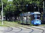 Straßenbahn / Stadtverkehr; München; R 2-2b Nr.2131von AEG-IFTEC Baujahr 1995 in München am 09.06.2019.