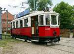 Straßenbahn / Stadtverkehr; Tram Museum Wehmingen ex Wien;   Wagen M Nr.4037 von Simmering Baujahr 1928 ex Wien im Tram Museum Wehmingen am 15.06.2014.