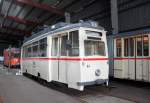 Lowa-Wagen 44 stand am 08.02.2015 im Depot 12 in Rostock-Marienehe.