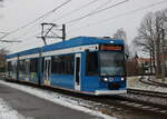 6N-1 Wagen 688 als Linie 2 in Rostock-Reutershagen.30.01.2026