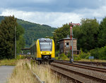   Für etwas Abwechselung auf der Hellertalbahn (KBS 462) sorgt der HLB LINT 41 VT 502.....