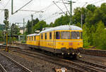  Der Gleismesszug 725 / 726 004-5 der DB Netz Instandhaltung fährt am 27.06.2012 von Betzdorf (Sieg) nun auf die Hellertalbahn.