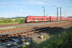 1462 532 als RE 14 4992 N�rnberg - Saalfeld bei Ebensfeld.