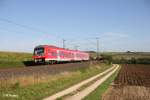 440 815-9 als RB58107 Gem�nden - Treuchtlingen bei Einfahrt Treuchtlingen.