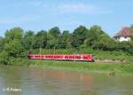 440 706-0  Landau an der Isar  als RE 4061 Passau - Landshut - M�nchen bei Volkmannsdorf 08.06.13