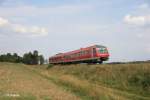 610 507 als RE 5290 Chep - N�rnberg bei Waldershof.