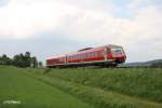 610 519-1 als RE 5260 Cheb - N�rnberg bei Waldershof.