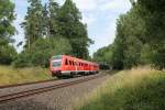 612 071 mit dem Franken-Sachsen-Express bei Sch�nfeld.03.08.13