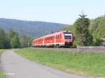 612 652-8 als 3002/3022 nach W�rzburg bei Kauernburg.