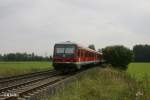 928 427-4 + 425 als RE 68855/68856 (= Ersatzzug f�r RE 3695/3696) nach Regensburg bei Unterth�lau.