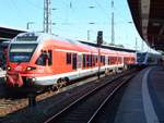 BR 429 - Stadler Flirt und eine UBB (BR 646) in Stralsund.