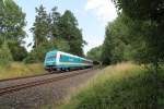 223 062 mit dem ALX84113 Hof - M�nchen bei Sch�nfeld.03.08.13