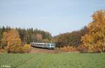 223 072 Gria� di Allg�u mit dem ALX 798....Hof - M�nchen bei Oberteich.