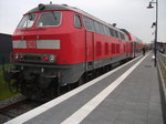 218 413 in Burg (Fehmarn) am 28.05.2011