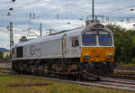 Die 077 025-0 (92 87 0077 025-0 F-DB) der DB Cargo AG, ex ECR 77 025 (Euro Cargo Rail SAS), steht am  04.09.2020 in Koblenz-Lützel.