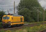 W�hrend der Lokparade bei das S�chsisches Eisenbahnmuseum in Chemnitz-Hilbersdorf am 22 Augustus 2026 t�fft DB Infrago/Netze (oder wie das heisst...) 249052 an die mehr als 300 Zuschauer vorbei.