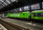 Die an die FlixTrain GmbH (M�nchen) vermietete SIEMENS Vectron AC 193 437 (91 80 6193 437-1 D-ELOC) der ELL - European Locomotive Leasing (Wien) f�hrt am 01 September 2026 mit dem FlixTrain FLX 30 Zugnummer 1321 (K�ln Hbf via Hannover Hbf nach Berlin ...