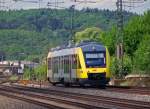 hlb-hessische-landesbahn-2/339048/der-vt-286-95-80-0648 Der VT 286 (95 80 0648 026-2 D-HEB / 95 80 0648 526-1 D-HEB)  der HLB (Hessischen Landesbahn) ein LINT 41 fährt am 03.05.2014 bei Dutenhofen in Richtung Gießen. Er fährt als RB die Verbindung Limburg/Lahn - Wetzlar - Gießen - Fulda.