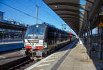 Die an die DB Regio vermiete und mit Nahverkehrspaket ausgestattete MRCE Dispolok X4 E – 865 bzw.