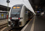 Der Siemens Desiro HC 462 040 (94 80 0462 040-7 D-SDEHC / 94 80 0462 140-5 D-SDEHC / 94 80 0462 240-3 D-SDEHC / 94 80 0462 340-1 D-SDEHC) des RRX Rhein-Ruhr-Express.